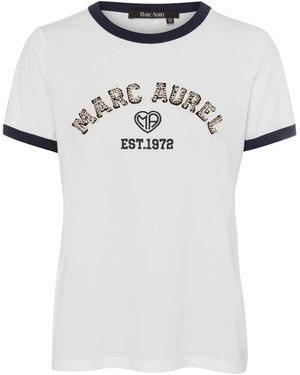 MARC AUREL T-Shirt - Weiß