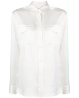 Equipment 'Signature' Shirt - Weiß