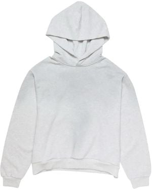 Acne Studios Relaxed Fit Hoodie - Weiß