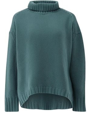 Van Laack Pullover Uni - Grün