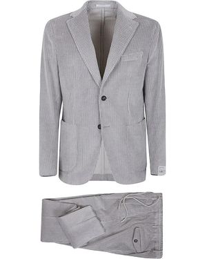 Eleventy Cotton-Cashmere Blend Blazer - Grau