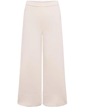 RAFFAELLO ROSSI Weite 6/8-Hose Palina - Natur