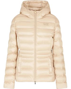 EA7 Coats - Natur