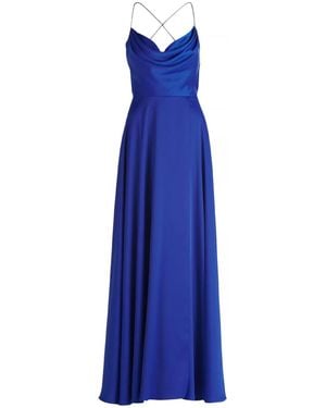 Vera Mont Abendkleid Aus Hochwertiger Satinqualität - Blau