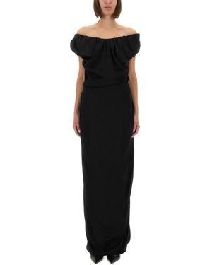 Vivienne Westwood "Ginnie Amber" Long Dress - Schwarz
