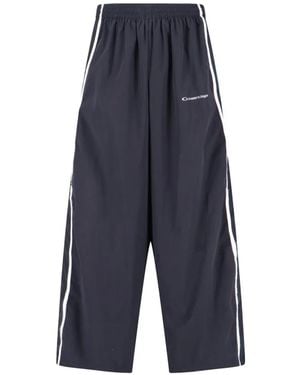 Balenciaga "Tracksuit 50/50" Pants – - Blau