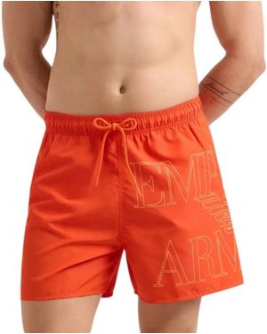 Emporio Armani Korte Broek - Orange