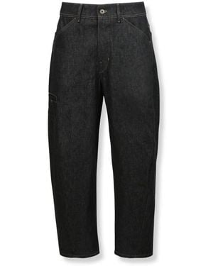 Lemaire Twisted Workwear Denim Pants - Grau