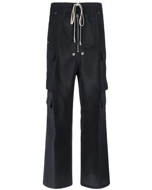 Rick Owens "Cargobelas" Straight-Leg Pants – - Schwarz