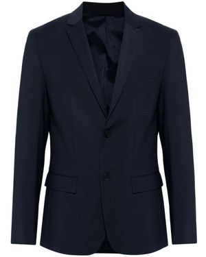 Calvin Klein Wool Jacket - Blau