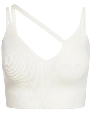 Laneus Crop Top - Weiß