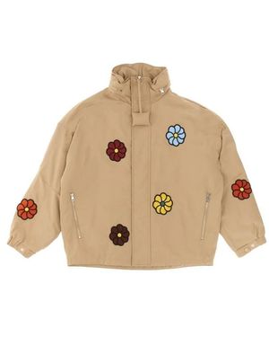Moncler Delamont Short Down Jacket 1 Genius Jw And - Natur