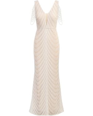 Apart Paillettenkleid - Natur