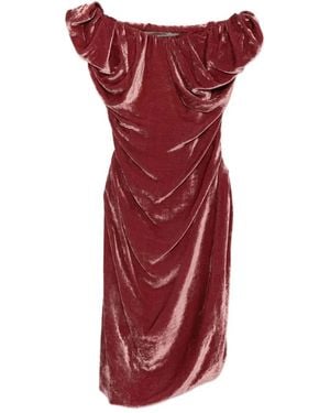 Vivienne Westwood Ginnie Amber Dress Peony - Rot