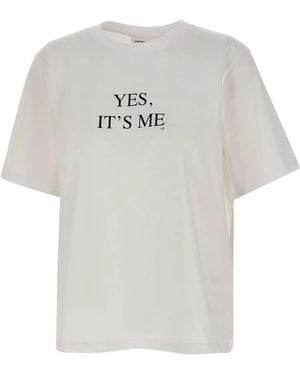 Victoria Beckham Classic Crew Neck T-Shirt - Weiß