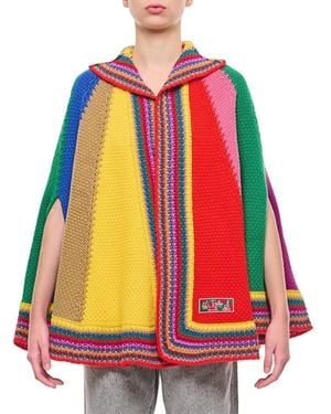 PUCCI Wool Cape - Rot