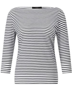 Windsor. Langarmshirt Mit 3/4-Arm - Schwarz