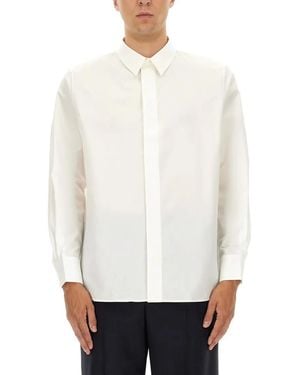 Saint Laurent Refined Cotton Shirt - Weiß