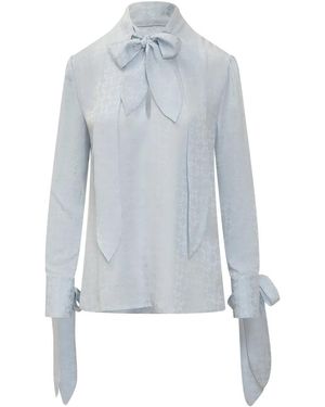 Givenchy Blusa Doppia - Blau