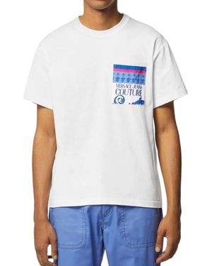 Versace Jeans Couture Versace Couture T-Shirt Wit - Weiß