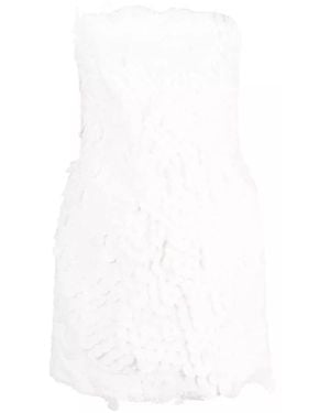 Zimmermann Tama Filigree-Embellished Minidress - Weiß