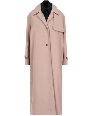 ROKH Double Layer Trench Coat - Pink