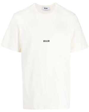 MSGM T-Shirts And Polos - Weiß