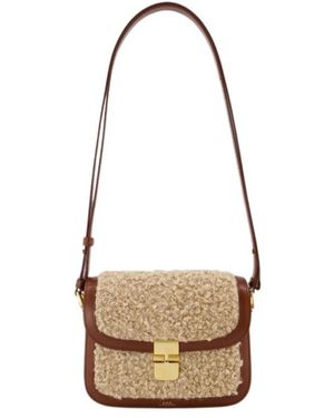 A.P.C. Hobo Bags - Mettallic