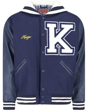 KENZO "Varsity Sailor" Jacket - Blau