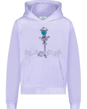 flâneur Lantern Hoodie - Blau