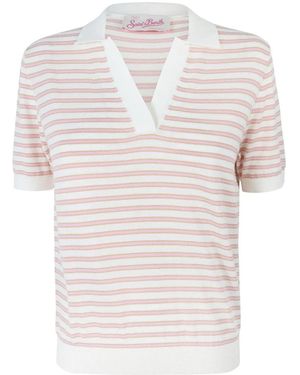 Mc2 Saint Barth T-Shirts And Polos Multicolour - Natur