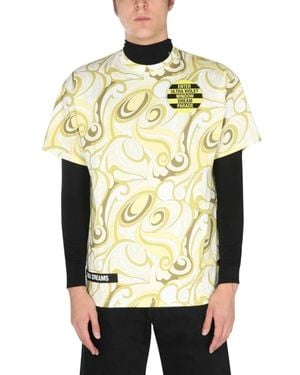 Raf Simons Relaxed Fit Crew Neck T-Shirt - Natur