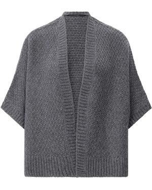 Windsor. Strickjacke Aus Kaschmir - Grau