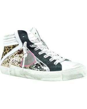 Philippe Model Low-Top Sneakers - Blauw