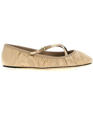 Dolce & Gabbana 'Vally' Ballet Flats - Naturel