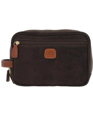Bric's Life Beautycase Olive - Schwarz