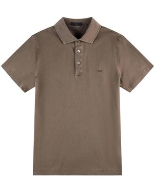 Fay T-Shirts And Polos - Braun