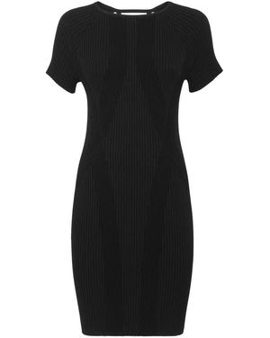 Philipp Plein Strickkleid - Schwarz