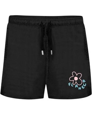 flâneur Blossom Swim Shorts - Schwarz