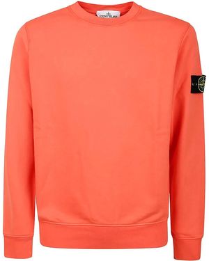 Stone Island Sweaters - Orange