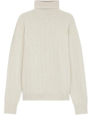 BOSS Sweaters Open - Weiß