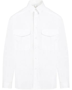 Mordecai Classic Cotton Shirt - Weiß