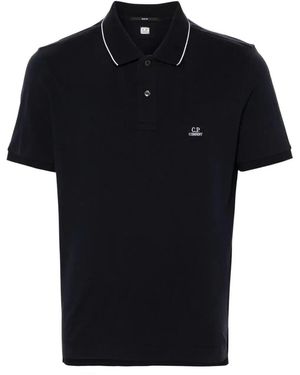 C.P. Company Blauwe Polo - Schwarz