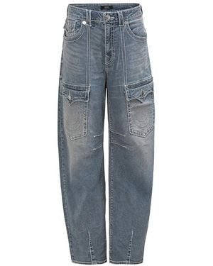 TRUE RELIGION Jeans Bailey Barrel - Blau