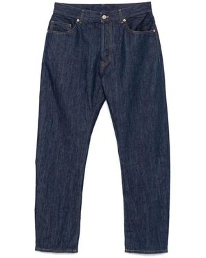 Dondup Tapered Leg Five-Pocket Jeans - Blau