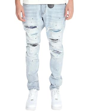 AMICCI Sanko Ice Wash Jeans - Blau