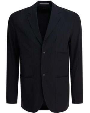 Norse Projects "Emil Travel Light" Blazer Jacket - Blau