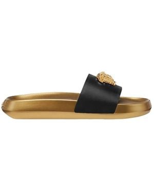 Versace Medusa Biggie Slides - Schwarz