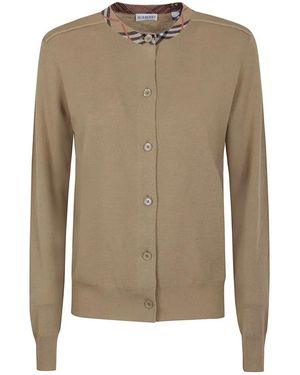 Burberry Classic Wool Sweater - Natur