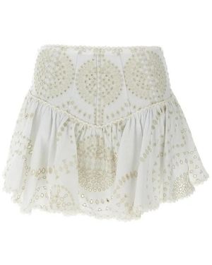 Charo Ruiz Marli Skirt - Weiß